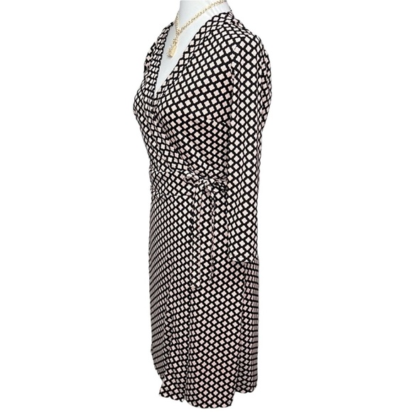 Ann Taylor Printed Wrap Dress - Picture 4 of 9